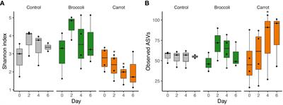 A short-term, randomized, controlled, feasibility study of the effects of different vegetables on the gut microbiota and microRNA expression in infants